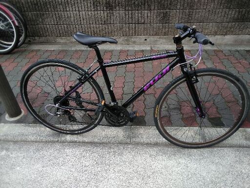 引き取り限定♪FUJI♪PALETTE♪お手軽クロスバイク♪通勤通学などにどうぞ 引き取り限定】FUJI palette xs クロスバイク 女性向き