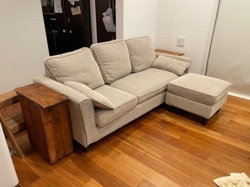 ソファ　2.5-3人掛け　ナフコ　値段交渉可能