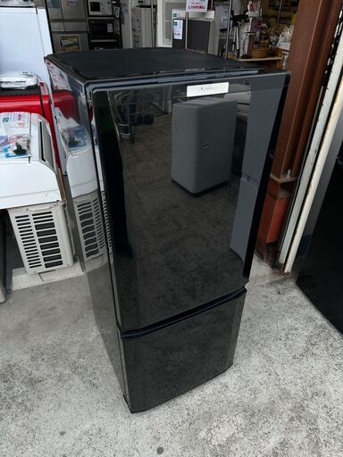 【動作保証あり】MITSUBISHI ミツビシ 2017年 MR-P15A 146L 2ドア 冷凍冷蔵庫【管理KRR574】