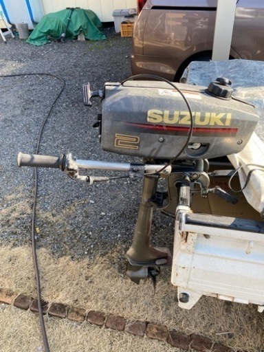 2馬力　船外機　スズキ　DT2