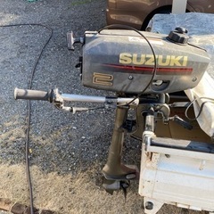 2馬力　船外機　スズキ　DT2の画像