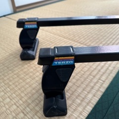 TERZOルーフバー120mm、キャップ付き譲ります