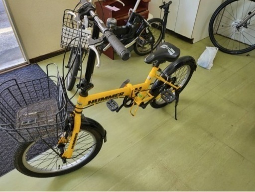 折り畳み自転車　HUMMER   FDB206