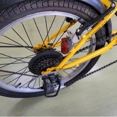 折り畳み自転車　HUMMER   FDB206 の画像