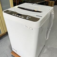 ★SHARP シャープ★ 洗濯機 ES-GE6D-T 6kg 2020年 白 コンパクト シンプル 新生活 一人暮らし 使いやすい