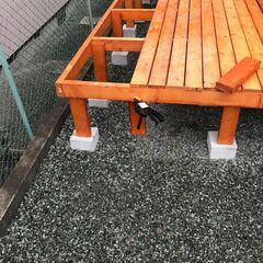 材木（ウッドデッキ）