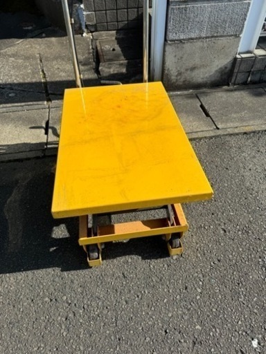 油圧リフト　カート　テーブルカート
