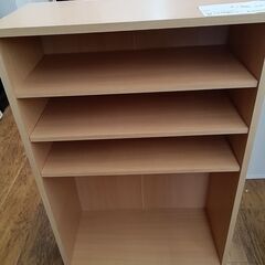 ★ジモティ割あり★  本棚 ライトブラウン H90×D29×W6...