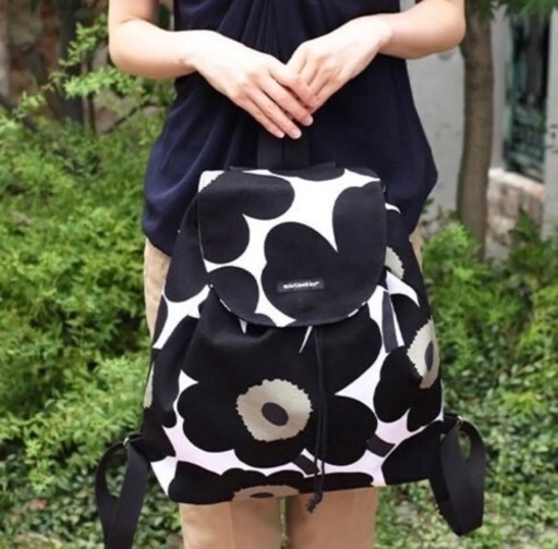 マリメッコ　ウニッコ柄　リュック