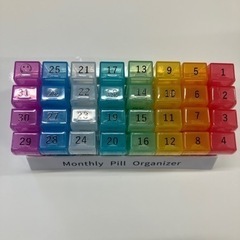 薬ケース　ピルケース　一カ月の画像