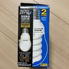 電球形蛍光灯の画像