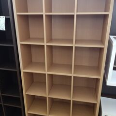 ★ジモティ割あり★  本棚 ライトブラウン H180×D30×W...
