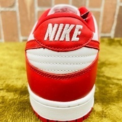 【愛品館江戸川店】未使用スニーカー ナイキ Nike Dunk Low SP "White and University Red"ID107-049318-007の画像