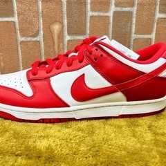 【愛品館江戸川店】未使用スニーカー ナイキ Nike Dunk Low SP "White and University Red"ID107-049318-007の画像