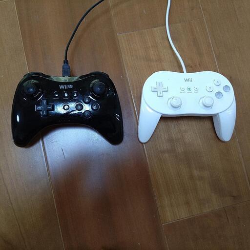 ③wiiuPROコン＋wii CLASSICコントローラーセット