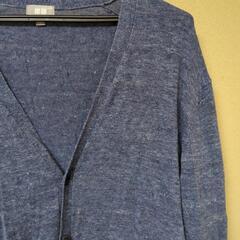 メンズUNIQLOカーディガンの画像