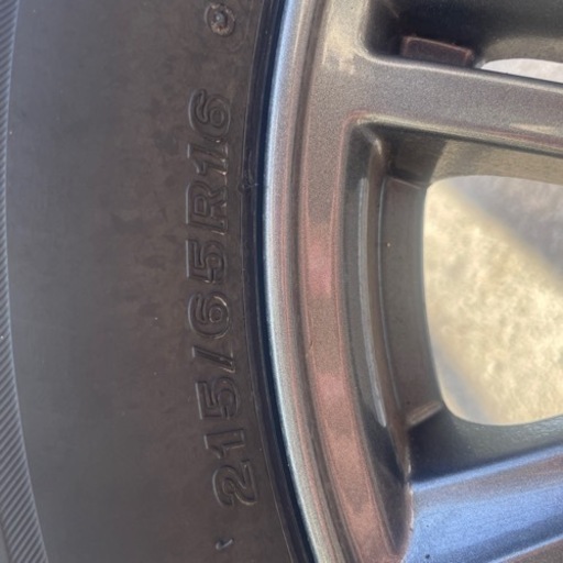 スタッドレスタイヤ　ホイールセット　215/65R16  製造2022年7月