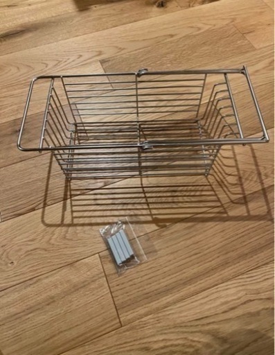 無印良品　シンクバスケット　スライド式