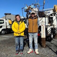 ▼地盤改良工事の現場作業員：正社員▼3人1組のチームで現場へ！気...