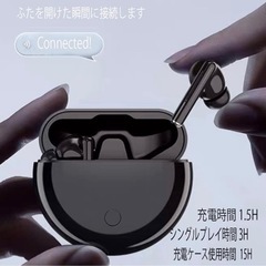 ワイヤレスイヤホン Bluetooth 5.0 iPhone/Android対応の画像