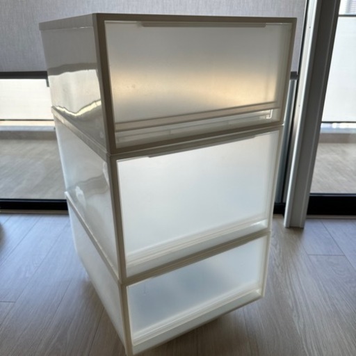 無印良品　ポリプロピレン衣装ケース　3個セット