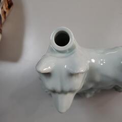 干支ボトル　戌　空き瓶　焼き物の画像