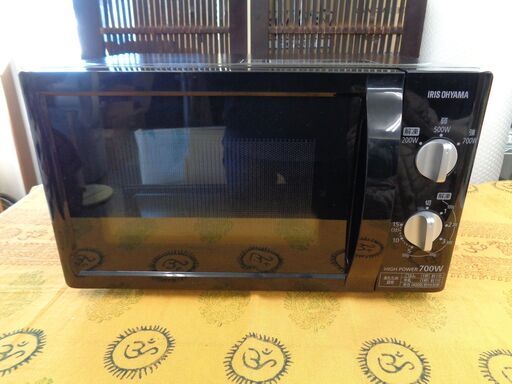 中古美品！　アイリスオーヤマ　電子レンジ　PMB-T176-5-B　2021年製