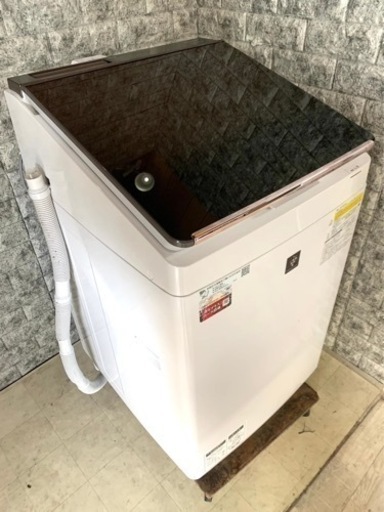 ★3ヶ月保証付き★2019★シャープ★ES-PU10C-T★10kg★S-406