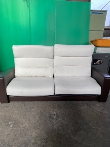 2人掛けリクライニングソファー