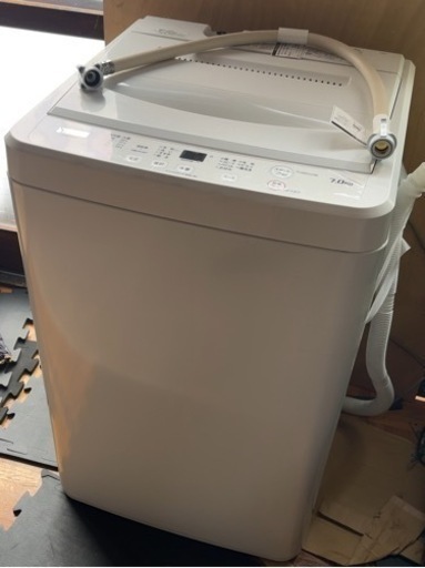 洗濯機 ヤマダセレクト YWM-T70H1 2022年製 7.0㎏