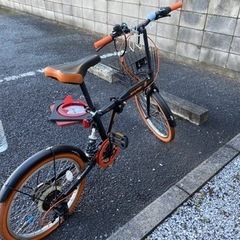 (訳あり)折り畳み自転車