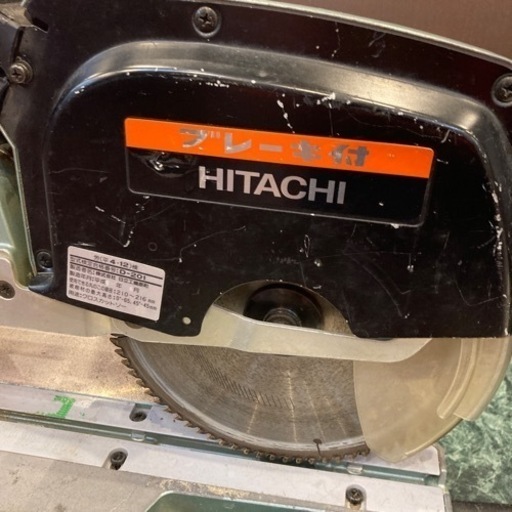 ヒタチ　216mm卓上スライド丸ノコ　C8FB2