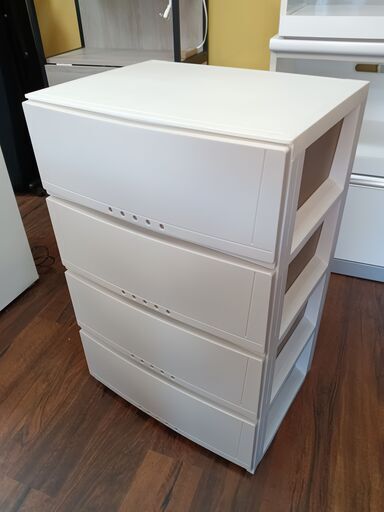 4段ルームチェスト　サイズ（約）幅53.5×奥41.5×高83.5　　■近隣配送無料 買取GO‼　栄和店