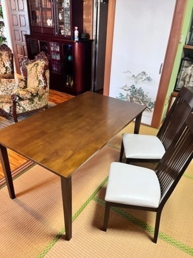 天然木ダイニングテーブルセット