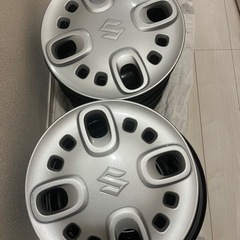 スズキスペーシア純正 14インチ スチールホイール 4本セットの画像