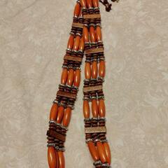 ビーズのネックレス　4本の画像