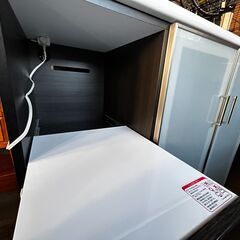 値下げ！オンザコーナー ニトリ カウンターNポスティア 120 bk キッチンボード 縦1000 横1200 奥行500mmの画像