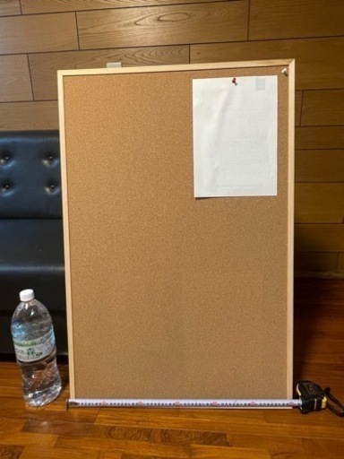 特大コルクボード 縦120cm 横90cm 色褪せあり