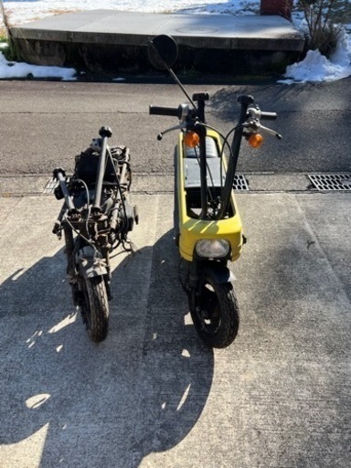 ホンダ　モトコンポ　2台セット　レストアベース