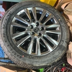 トヨタ　タイヤホイール4本セット　235/55r18の画像