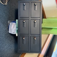 鍵付き二段　ボックス