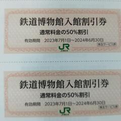 鉄道博物館入館割引券　