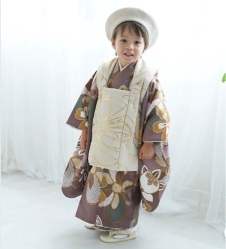 七五三　男の子　３歳　被布セット　utatane