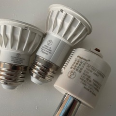 ★計9点★お値下げ！【LEDライト付】スポットライト レールライト用照明器具 E17E26 ソケット+LEDライトの画像