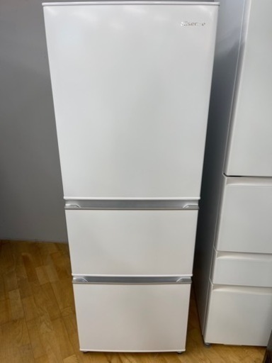Hisense製★2021年製★3ドア冷蔵庫★6ヶ月間保証付き