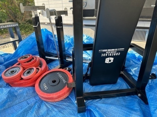 ベンチプレスセット(75kg)その他