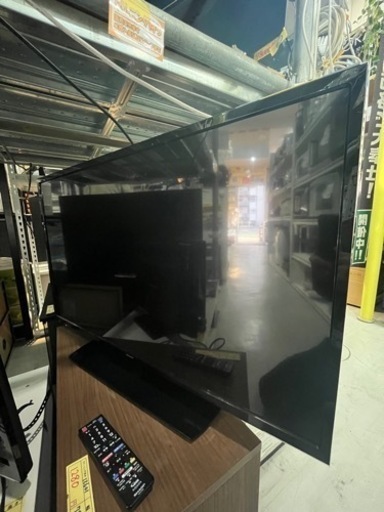 【シャープ】40v液晶テレビ★2017年製　クリーニング済/6ヶ月保証付　管理便号12901