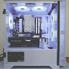 ゲーミングPC 白 RTX2070sp Ryzen5 5500の画像