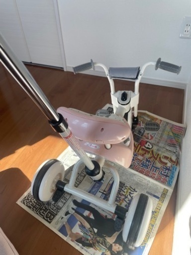 ディズニー　三輪車　数回使用