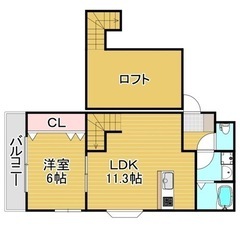 🔷🔷人気物件‼️45㎡の1LDK‼️しかもロフト付き‼️ - 福岡市